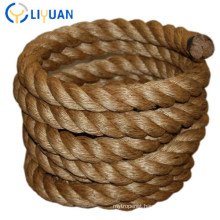 Sales Promotion 4mm Twisted Corrosion Protection Natural Hemp Rope